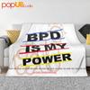 Borderline-Persönlichkeitsstörung BPD Ist Meine Stärke Ultra-Weiche Decke Steppdecke Winter Sofaüberwurf Bettbezüge