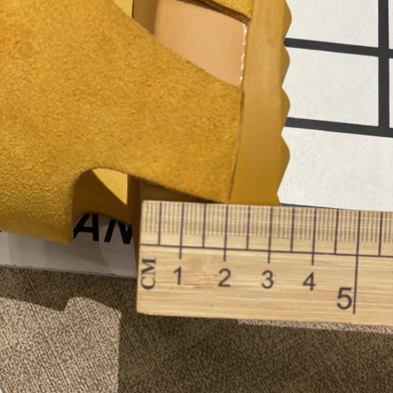 Cowhide version~ Leather platform sandals women's 2025 summer new models with skirts Hollow pig cage shoes Baotou Roman shoes