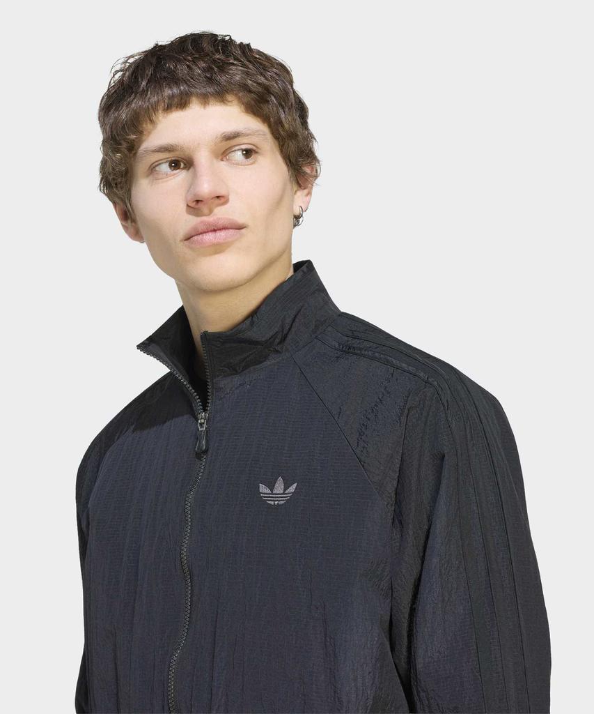 adidas 3-Stripe Wind Track Top - Black / Kw7391