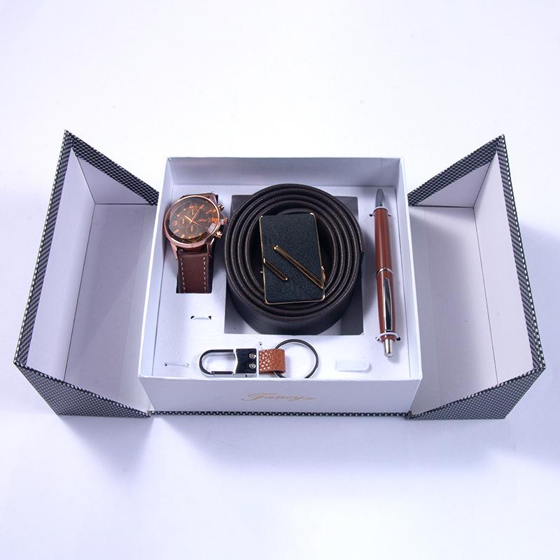 Fancy & Yc M2277 Elegant 5-Piece Business Experience Kit Simple Luxury Men's Set for High-End Events Holiday Gift Set for Men