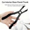 80 Degree Plastic Rubber Round Nail Pliers Pliers Removal Pliers Car Interior Door Panel Bottom Buckle Trunk Interior Removal