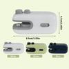 Small Portable Snacks Sealer Manual Sealing Tool for Food Preservations Portable Tool Suitable for Home and Office Use