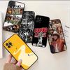 B-Bruno M-Mars Singer Phone Case For Iphone 17 16 15 14 13 12 11 Pro Max Plus Black Shell Cover Case