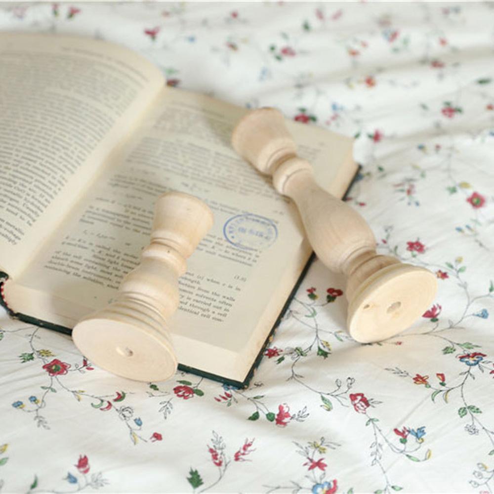 Klassischer Kaminkonsolenständer Tisch Holz Vintage Holz Säule Kerzenständer Hochzeit Dekoration Kerzenhalter