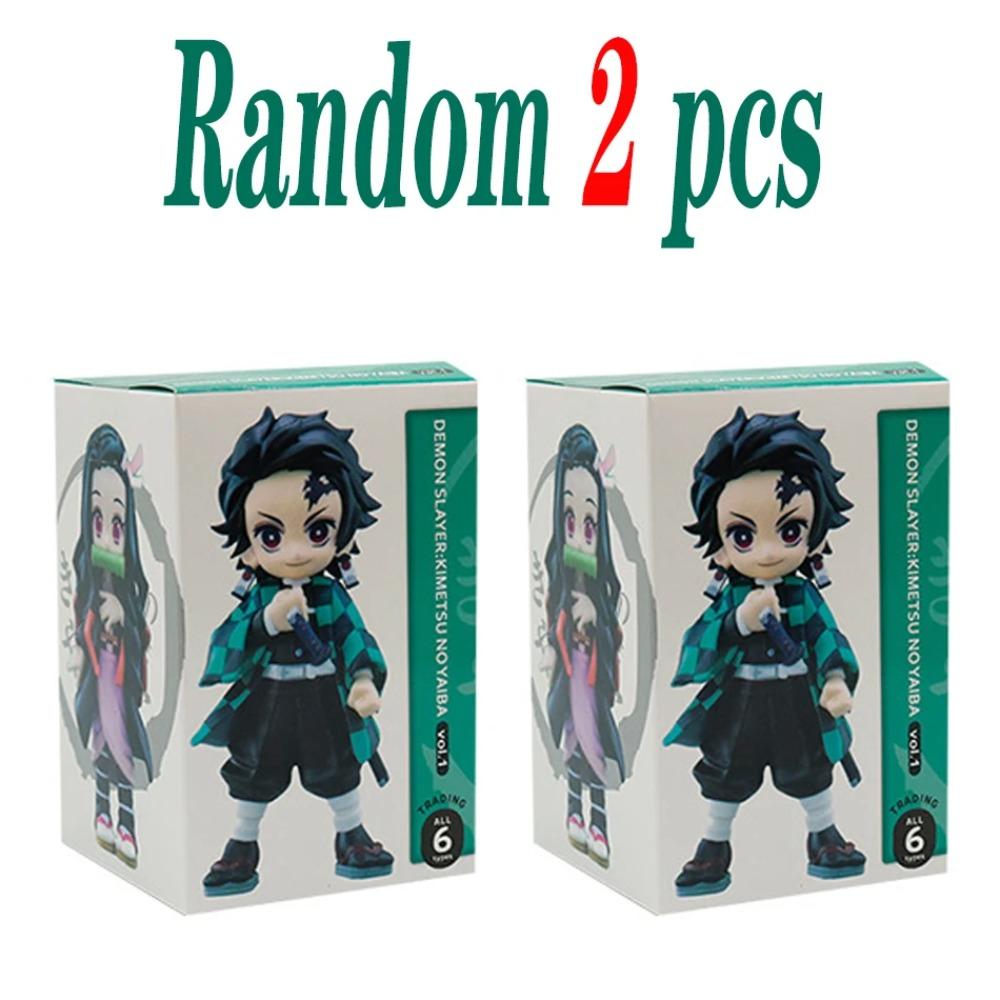 Gorący MINISO Oryginalny Bushiroad Palverse D demon Slayer: Kimetsu No Yaiba Figurka Anime Tajemnicze Pudełko Vol.1 Ozdoba Zabawka Prezent