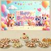Party Backdrop Reusable Photo Prop  Shower Backdrop Large Animal Backdrop For Themed Party Kids’ Event Outdoor Gathering