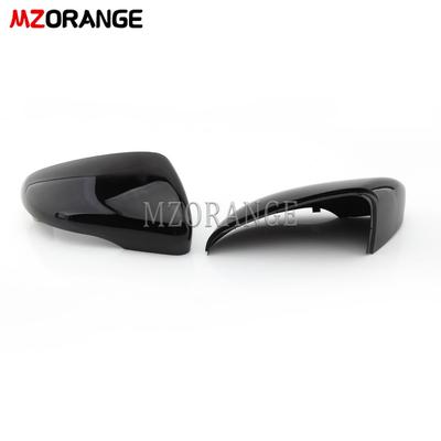 Side Mirror Cover Cap For VW Golf 6 MK6 GTI 2009-2014 Bright Black Rear View Rearview Mirror Housing Cover Car