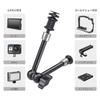 SMALLRIG Magic Arm, 11" Articulating Monitor Arm (275mm), 2.8kg Weight Capacity, Cold Shoe Mount, 1/4-20 Screw Adapter, -1498B [Parallel Import]