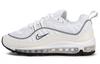 Air Max 98 Weiß Reflektierendes Silber Damen AH6799-103