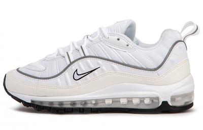 Nike Air Max 98 Branco Prata Refletiva Feminino AH6799-103