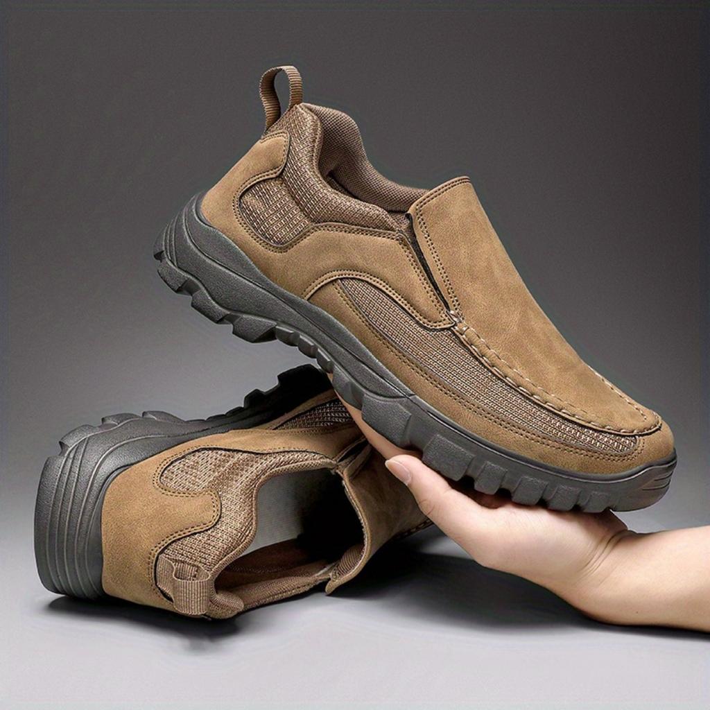 Men's Casual Loafers - Stylish Breathable Fabric Lining, Non-slip EVA Sole for Driving and Business Shoes