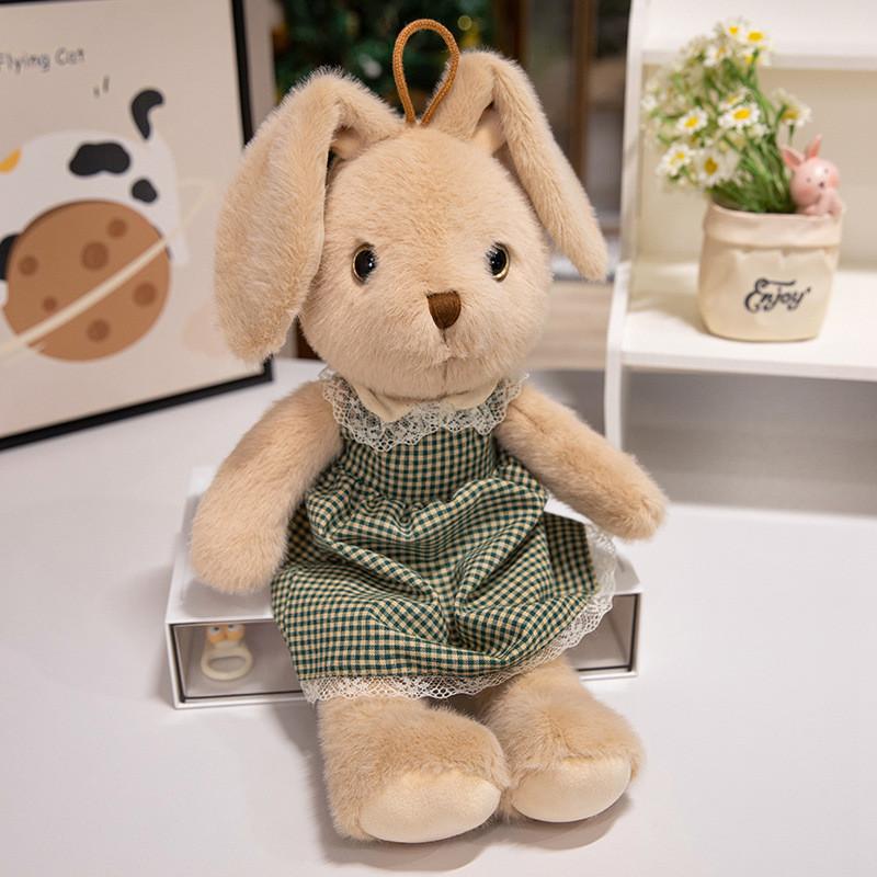 Doll Easter Rabbit Plush Toy Long Ears Wearing Skirt Little Rabbit Doll Gift