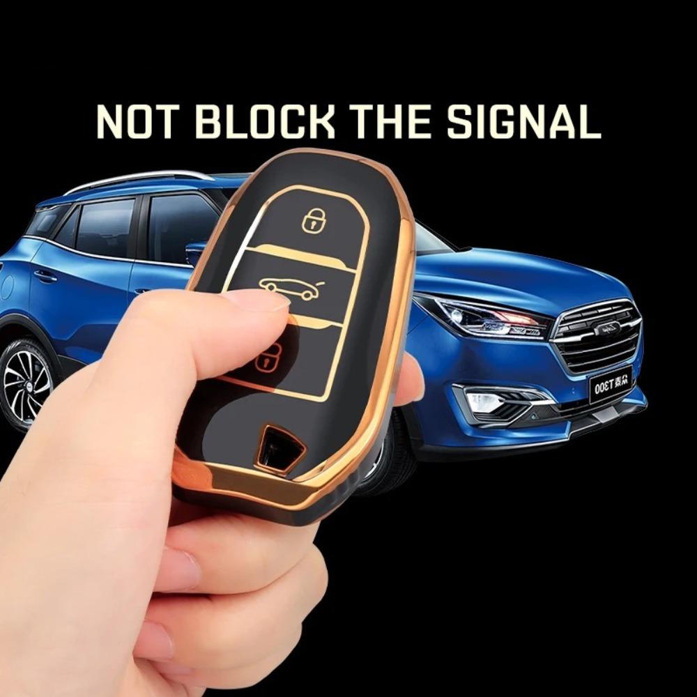 TPU Car Remote Key Case Cover Shell for Peugeot 2008 3008 4008 5008 308 408 508 Citroen C1 C2 C4 C6 C3-XR Picasso Grand DS3 DS5