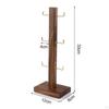 Hair Hoop Display Organizer Large Capacity Space Saving stand Beech Headband Holder for band