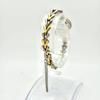 Used [New Battery] SEIKO ALBA 4P Color Stone Ladies Watch Oval V400-5100 050502