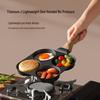 Kalolotte 4-Hole Titanium Non-stick Breakfast Pan
