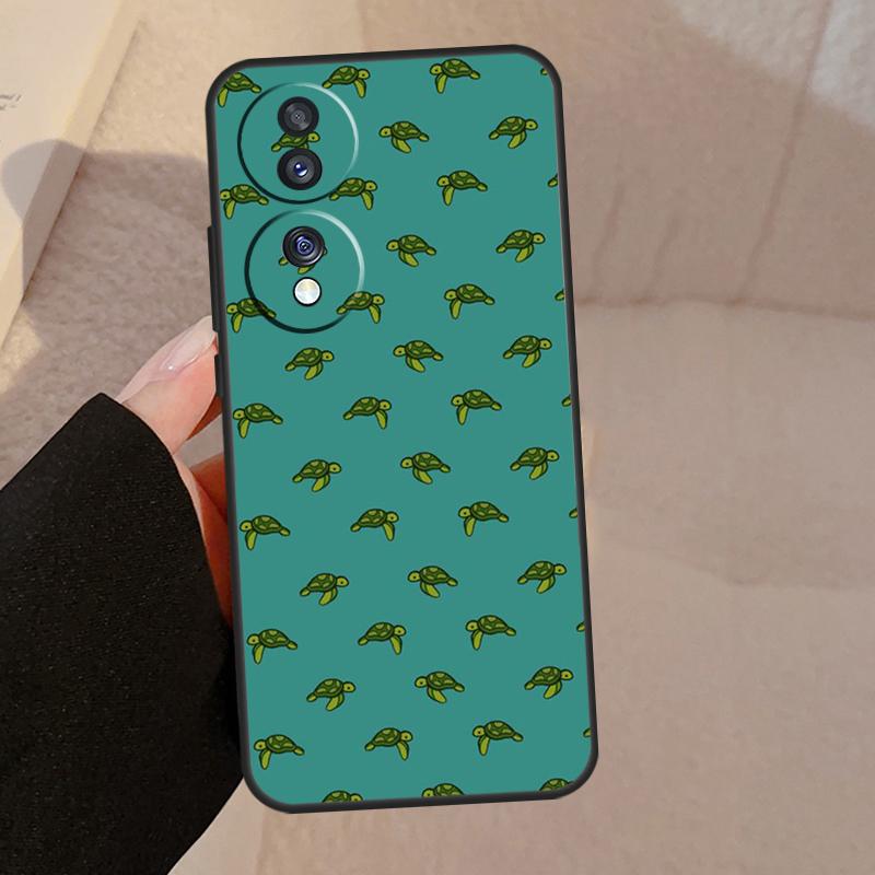 

Чехол для телефона Honor Magic V5 5 6 7 Pro с изображением Морской черепахи Для Honor 200 400 Lite 50 70 90 X8a X8b X9a X9b X9c Honor X8a