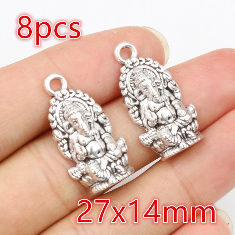 Fashion Bronze Charms Heart Star Leaf Arrow Cute DIY Jewelry Making Pendant Fidings for Necklace Bracelet Accessories 