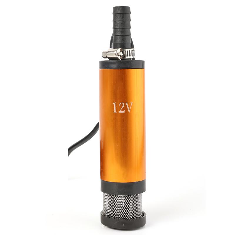 Car 40W Transfer Pump Diesel Fuel Pump 12V 38mm 3A Water Oil Car Electric 12 L/min Max Suction Lift 3m/10ft Vehicle Accessories