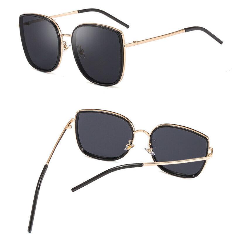 Moda retro vintage óculos de sol redondo metal óculos de sol steampunk masculino feminino óculos de sol de metal coreano