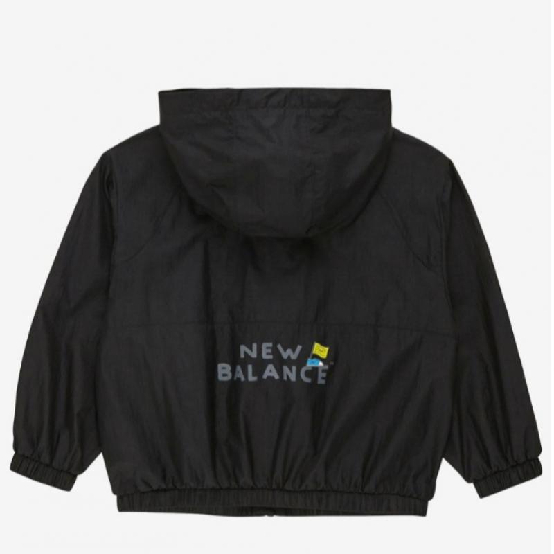 New Balance Kids Essential Windbreaker Black Nk9ag2501u 10