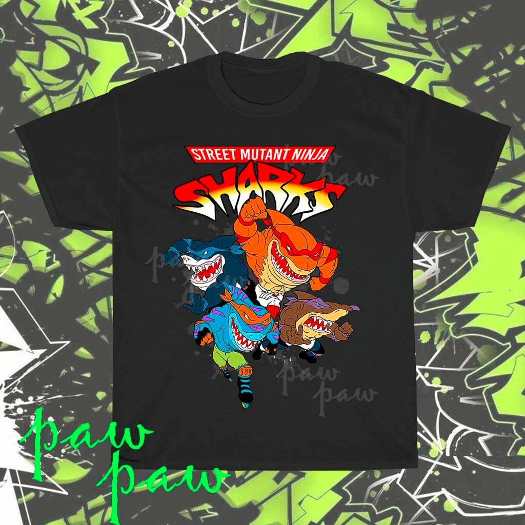 

Brand New Street Sharks Logo American T-Shirt Funny Size S to 5XL 4XL