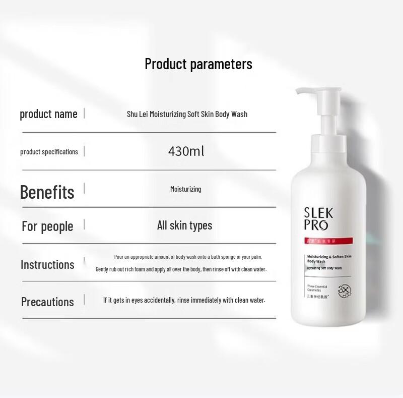 Nawilżający Żel pod Prysznic Slek