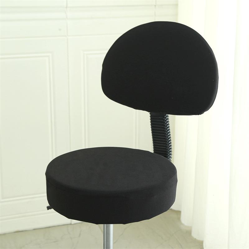 

Эластичный универсальный круглый чехол для стула, полный комплект, пылезащитный чехол, современный вращающийся чехол для барного стула, чехол для стула с принтом 30 cm