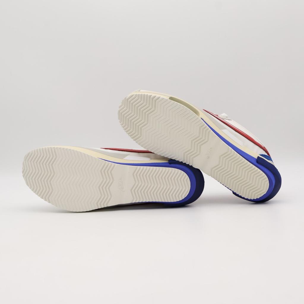 DQ0581-100 Sacai Nike Zoom Cortez White University Red Blue Light Cream (Men's)