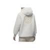 Jordan CNY Series Logo Print Faux Fur Zip-Up Hoodie Jacket Women Jackets White FB1632-151
