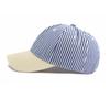 Striped Men Baseball Cap Women Sunscreen Sun Hat