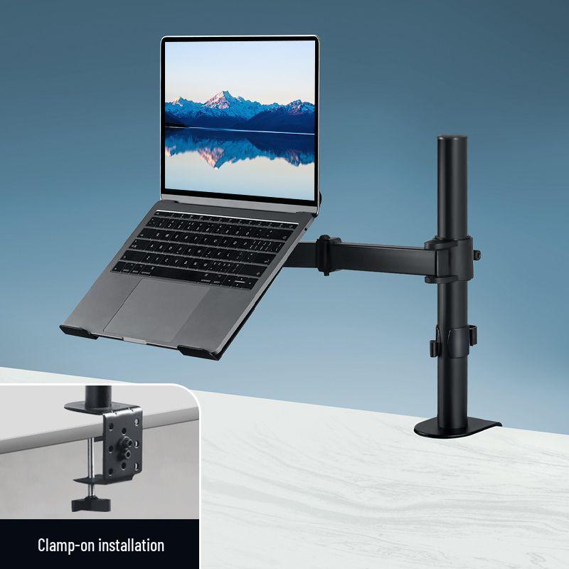 Dual Screen Cantilever Laptop & Monitor Stand