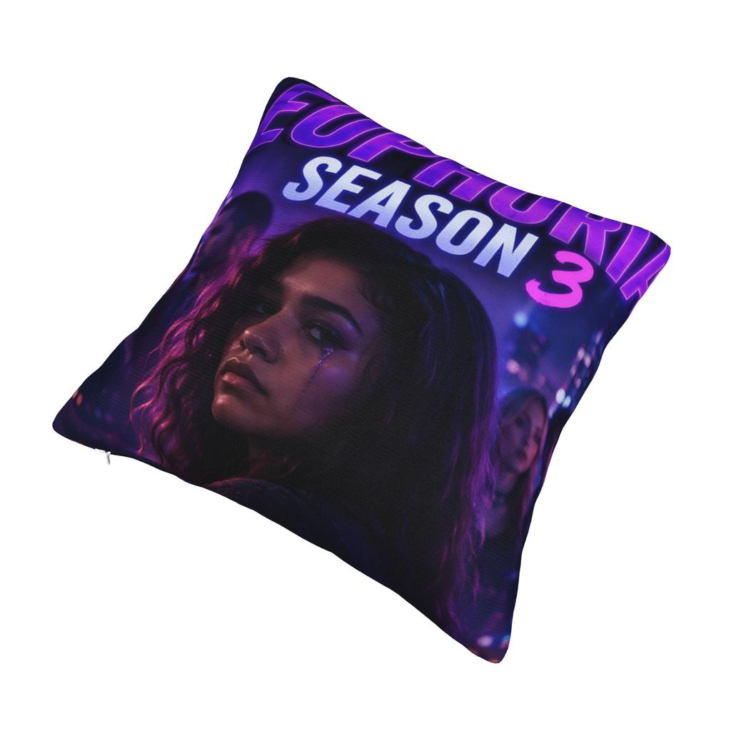 Euphorias Season 3 Pillowcases Stuff Soft Cushion Cover Gift Pillow Case Cover Bed Multiple Sizes