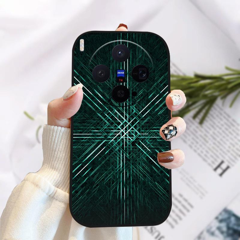 Case For VIVO X300 X 300 5G Shockproof Silicone Soft TPU Case For VivoX300 Back Cover Coque Stylish Painting Protective Fundas
