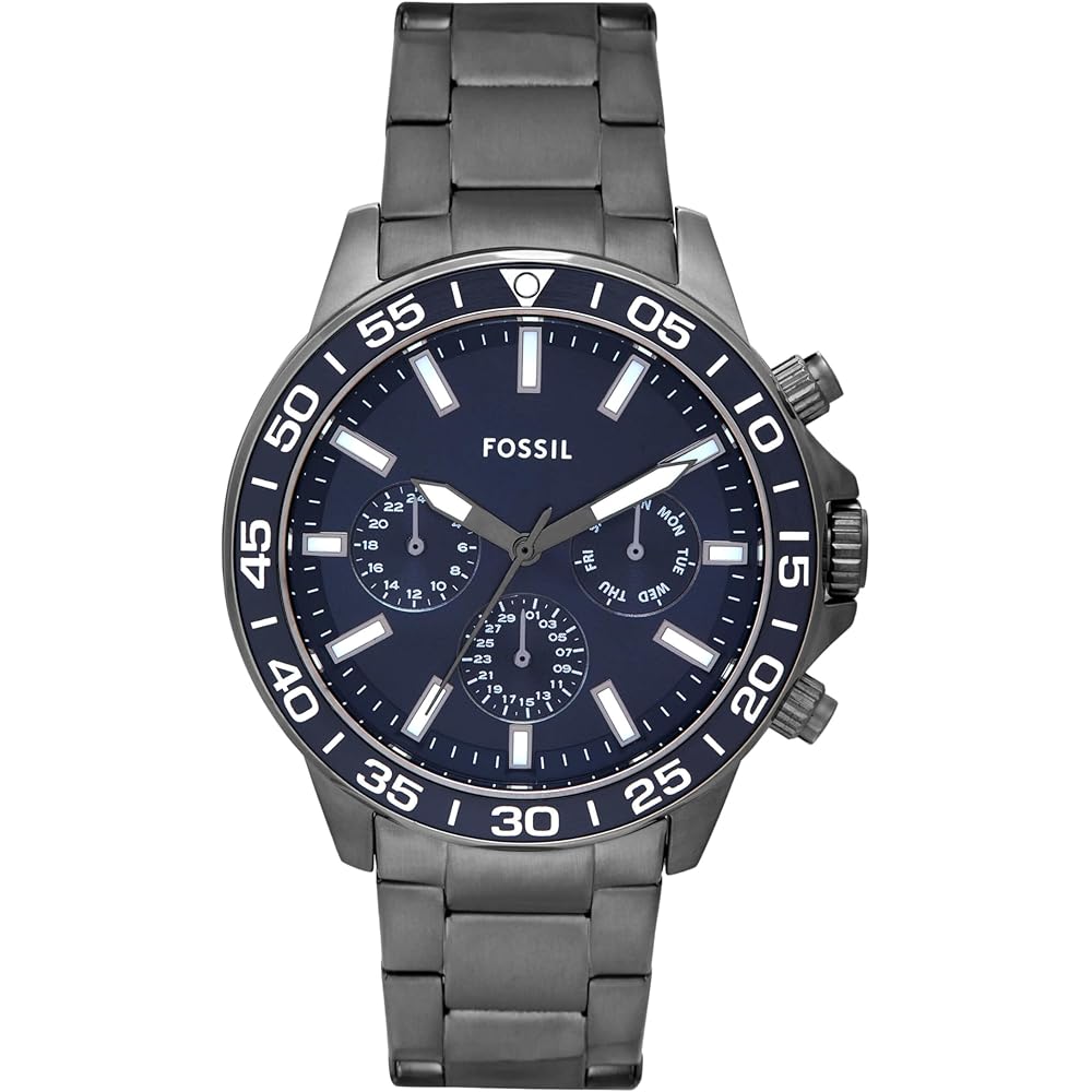 Мужские металлические часы Fossil Bannon BQ2910