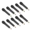 10PCS Hiking Pole Tip Tungsten Steel Anti Slip Better Grip Outdoor for Trails Alley Pathway
