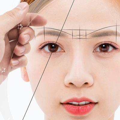 Eyebrow Level Ruler For String Pre Inked Tattoo Mapping Measuring Brow