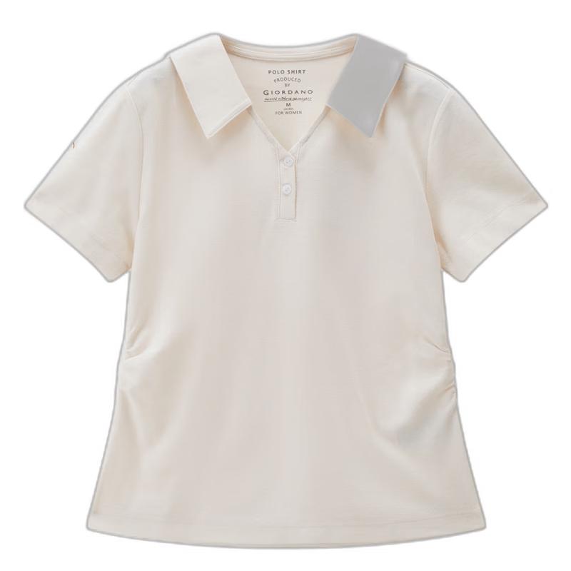 Giordano Women s Ice Oxygen Cool V-Neck Polo Shirt XL
