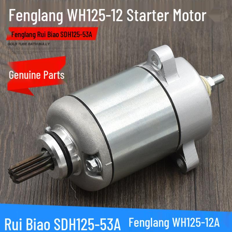 Knight WH125-12A Starter Motor for Ruibiao Fenglang KYY