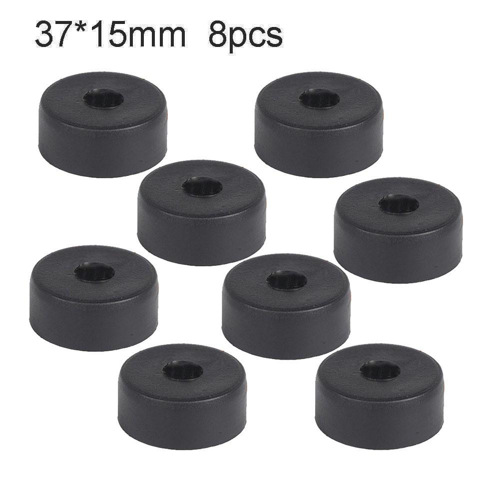 8pcs Speaker Cabinet Rubber Table Conical Full Size