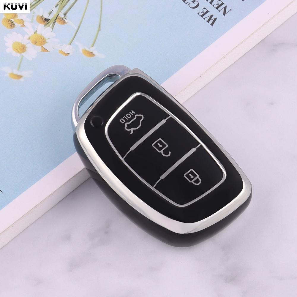 3 4 Buttons Tpu Remote Smart Car Key Case Cover Fob For Hyundai Ix35 I40 I20 I10 Tucson Elantra Creta Sonata Ioniq Accent Creata