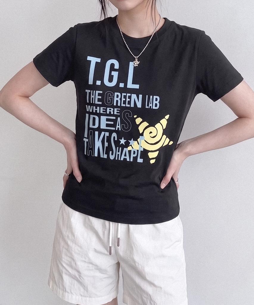 THE GREEN LAB Tgl Spandex Short Sleeve Tee [Lime Yellow]