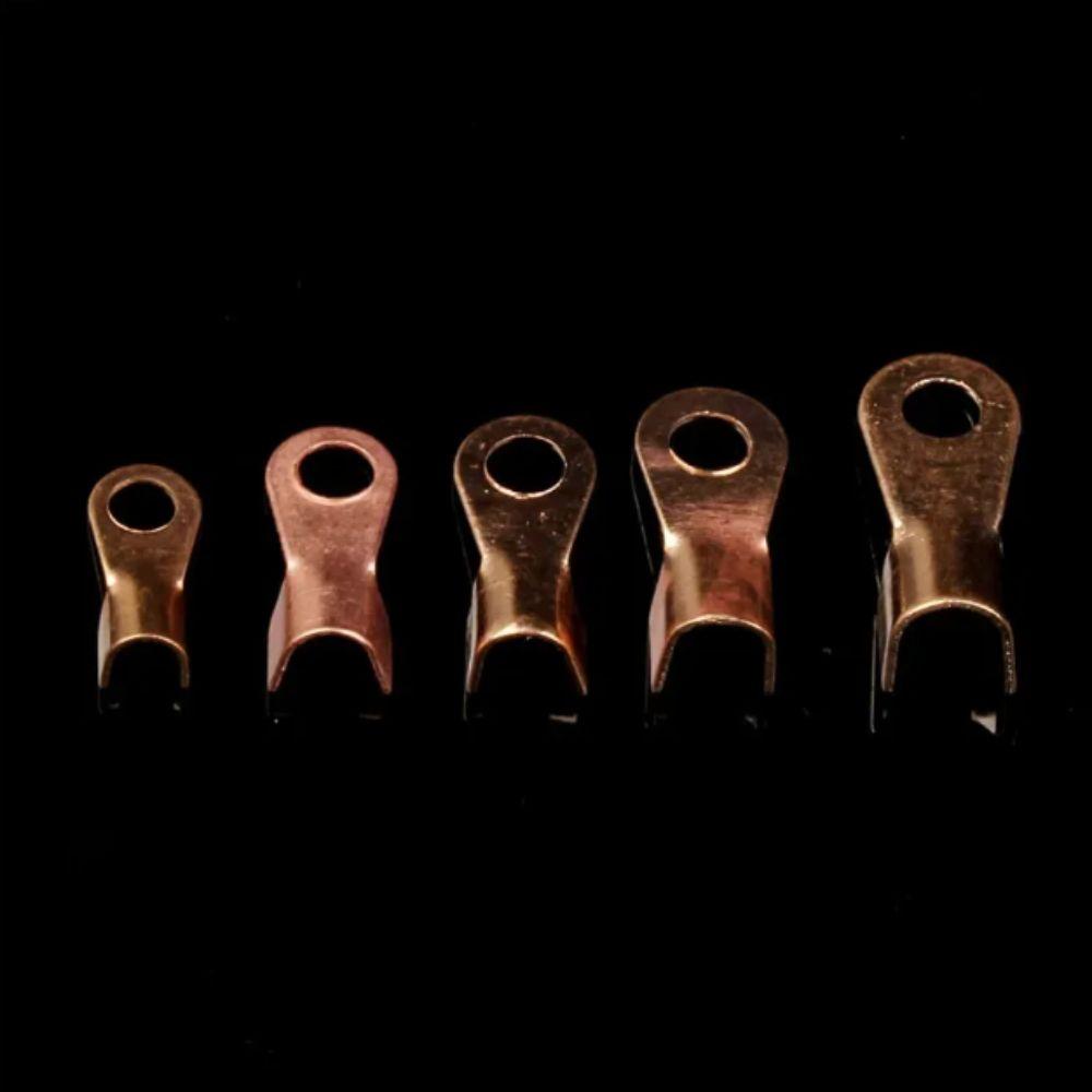 OT Type Crimp Terminals Solid Copper Binding Post Connector Open Mouth Cable  Crimping Application