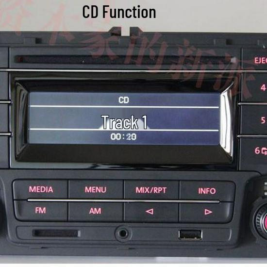CD-Player kompatibel mit Volkswagen Lavida, Wuling Hongguang, Xiali Van, Truck