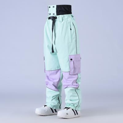 Lyžařské kalhoty pro ženy a muže Outdoorové Zimní Teplé Izolované Vodotěsné Větruodolné Lyžařské kalhoty Unisex Prodyšné Sportovní Cvičení Snowboarding Sněhové kalhoty