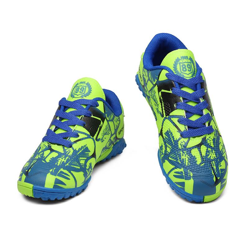 High quality original outdoor football training unisex football shoes Zapatos del futbol de los hombres