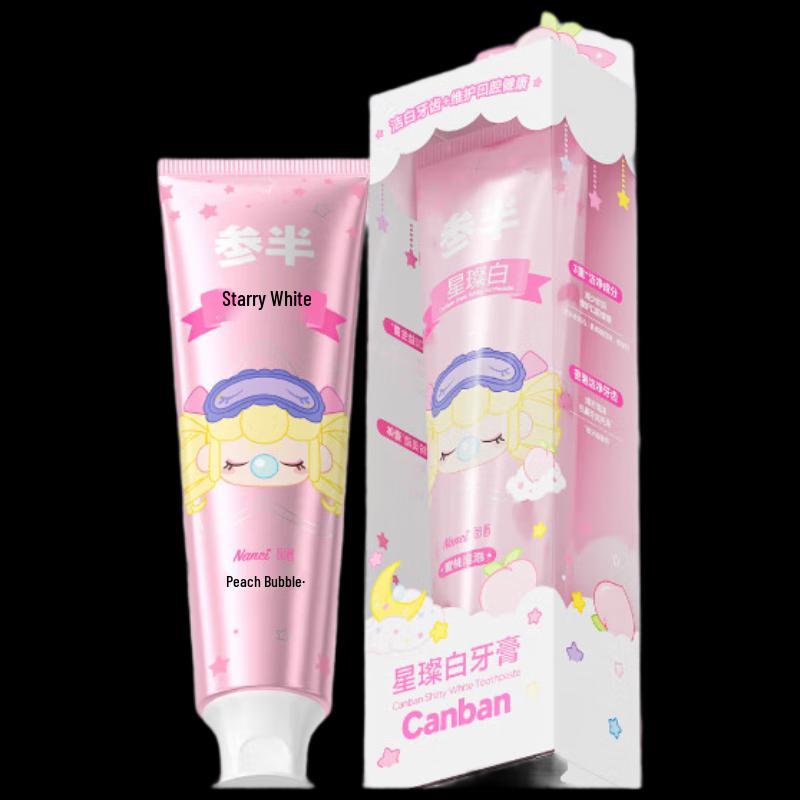 

Canban Nanci Peach Fairy Whitening & Gum Care Toothpaste Duo (2x120g)
