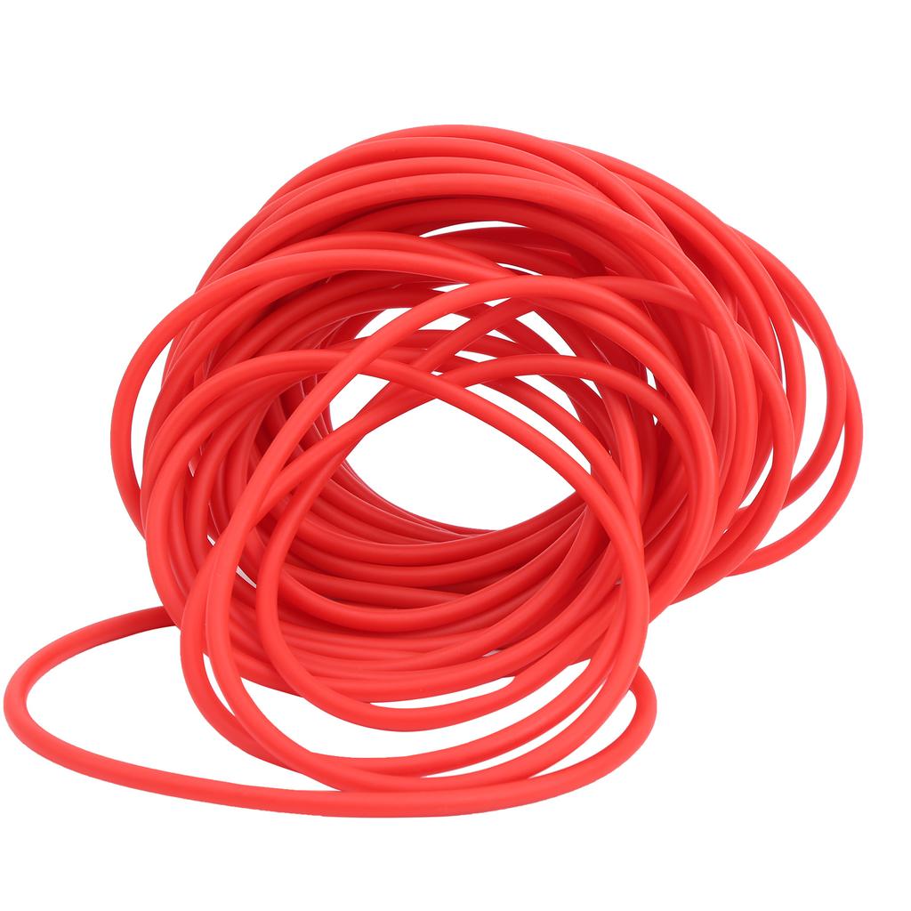 Rubber Band Latex Tube Catapult Hunting Bungee Round    Accessories Red