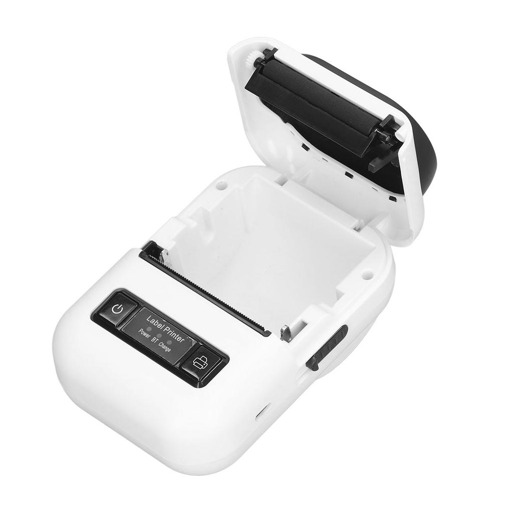 Drukarka Etykiet Termiczna Etykieciarka Przenośna Bluetooth Maszynka do Etykiet Odzieżowych Mini Maszynka do Naklejek 58mm