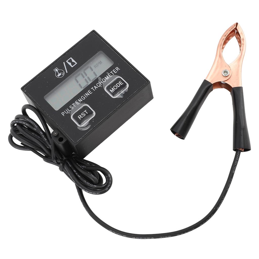 Obrotomierz silnika impulsowego Mały cyfrowy wyświetlacz LCD Prędkościomierz 30000 obr./min do kosiarki piły łańcuchowej